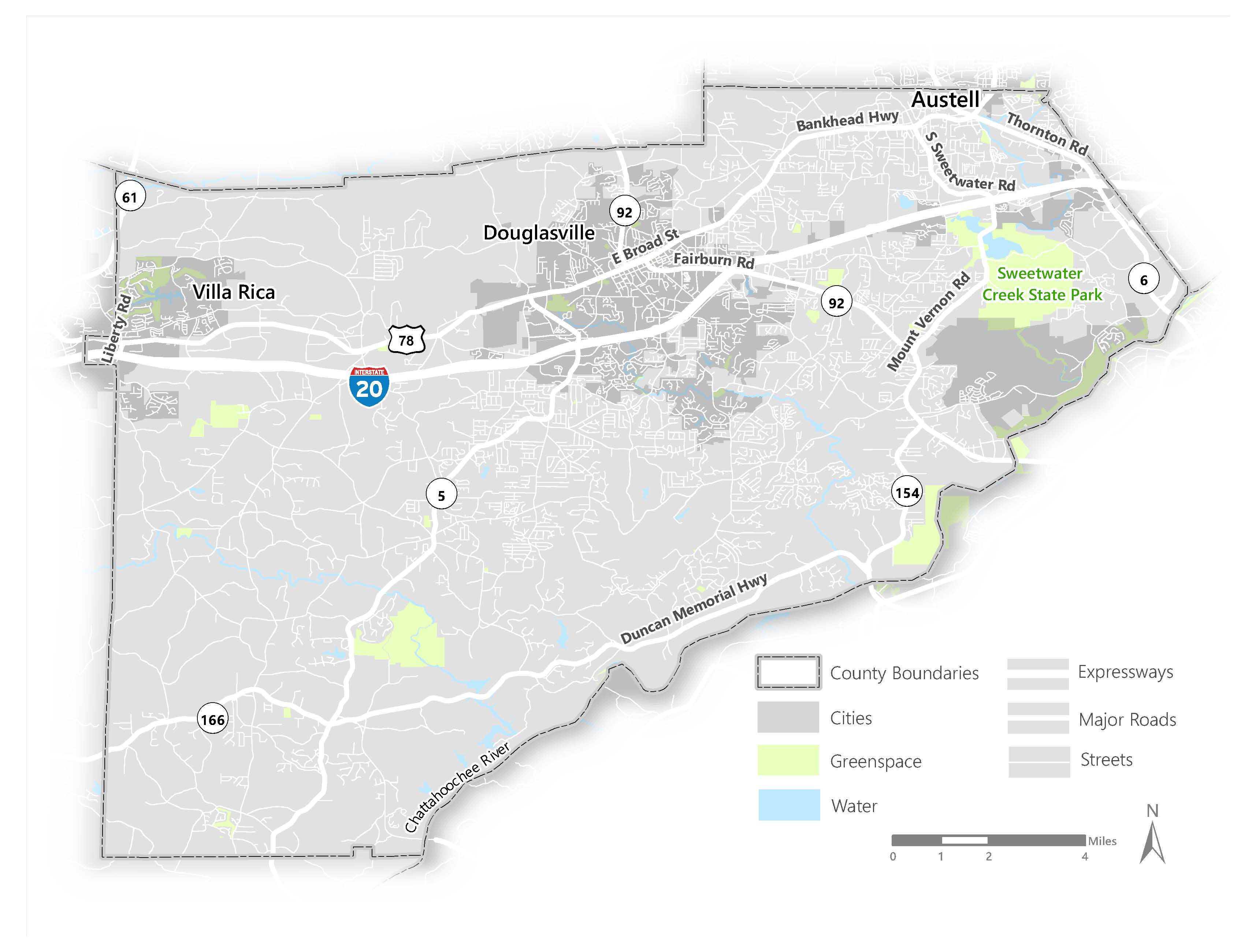 Contact Jack Burnside at 770-920-4932 for details of the Study Area Map